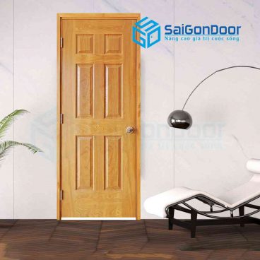 Cửa gỗ phòng ngủ HDF Veneer 6A